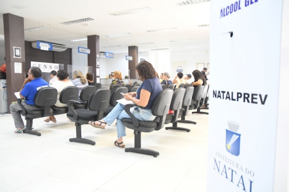 Atendimento presencial do Censo Previdenciário é realizado no Natalprev e Nélio Dias até dia 15