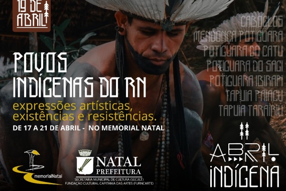 Exposição gratuita no Parque da Cidade celebra a cultura e resistência dos povos indígenas do RN