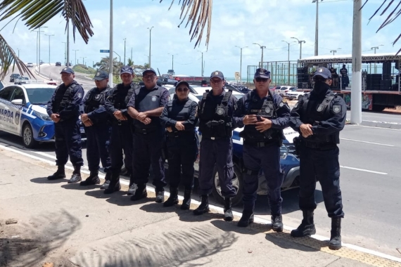 Trabalho ostensivo da Guarda Municipal no carnaval recebe reconhecimento dos natalenses