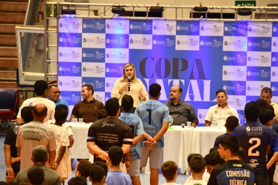 Prefeitura inicia Copa Natal de Futsal Sub-13 Masculino com participação de mais de 20 escolinhas 