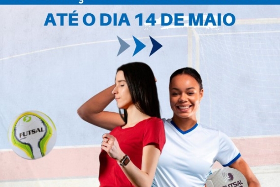 Inscrições para Copa Natal de Futsal Feminino são prorrogadas até dia 14 de maio