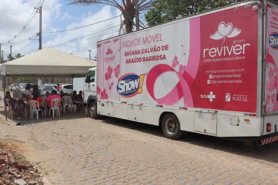 Bairro do Potengi recebe Serviço itinerante de mamografia