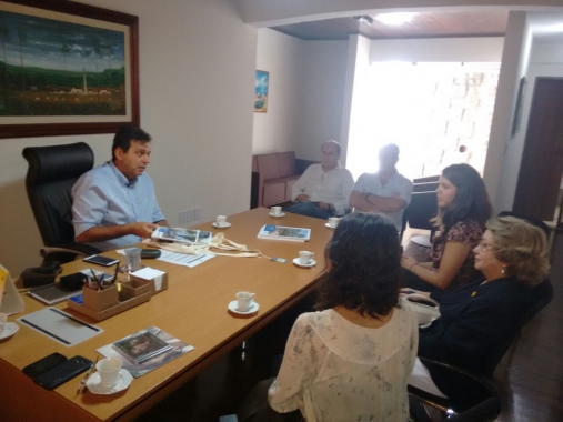Prefeito recebe representantes do WRI Brasil Cidades Sustentáveis