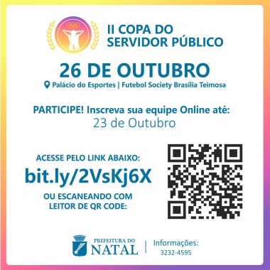 Inscrições para II Copa do Servidor encerram nesta quarta