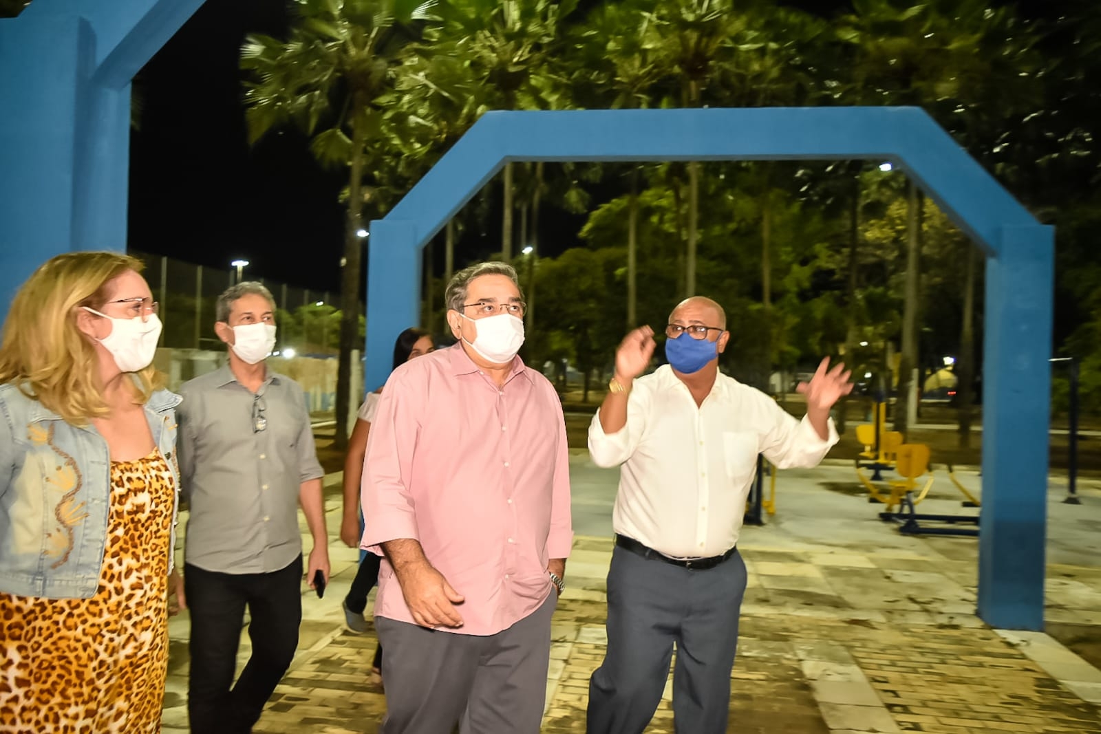 Prefeito faz visita técnica à Área de Lazer do Panatis, que será recuperada