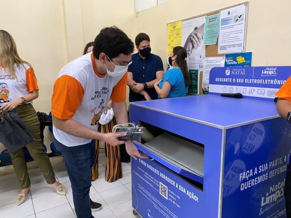 Projeto Natal Limpa e Sustentável amplia locais de recebimento de lixo eletroeletrônico
