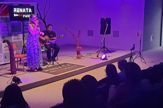 Show da cantora Renata Paiva encerra as atividades da Sema 2022 no Parque da Cidade