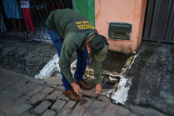 Semurb realiza tamponamentos no Conjunto Cidade do Sol, zona Norte de Natal