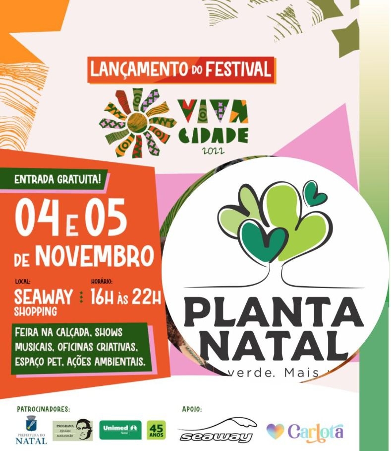 Festival Viva Cidade reúne feiras criativas e ações do Planta Natal