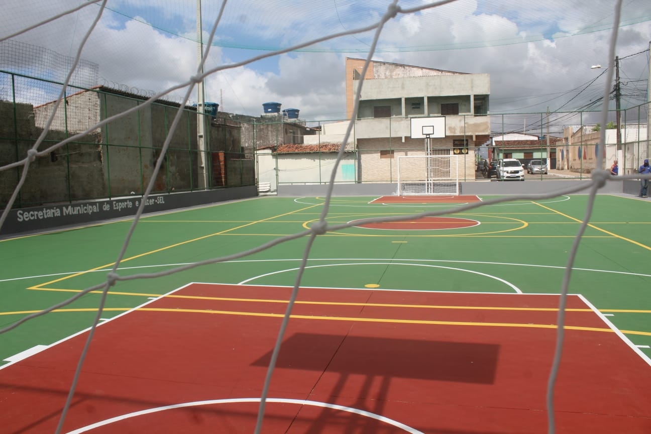 Quadra de Esportes do Parque 13 de Maio é a primeira inaugurada em 2023