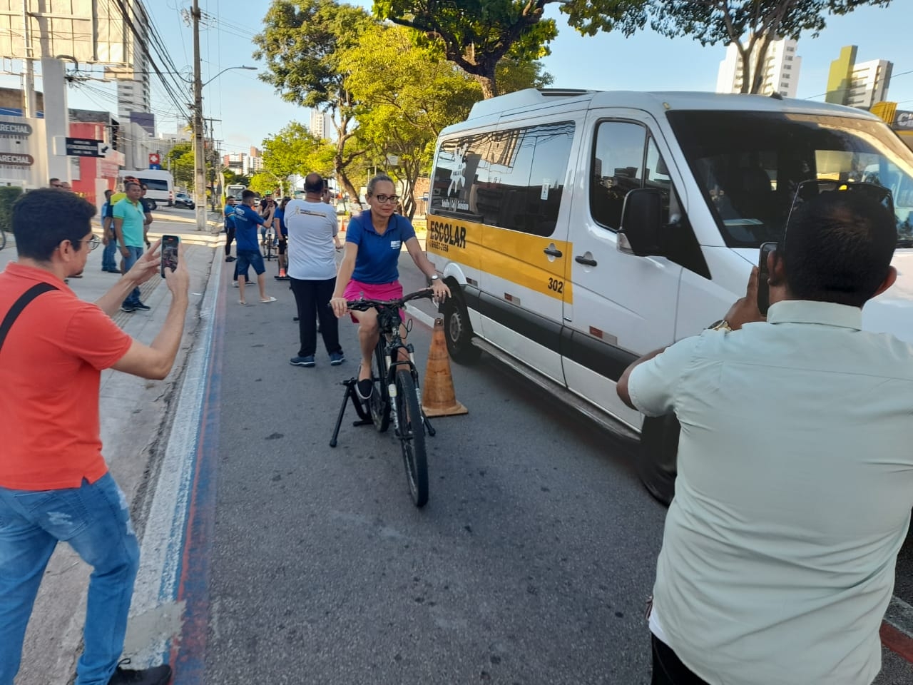 Maio Amarelo: STTU realiza vivência compartilhada entre motoristas e ciclistas