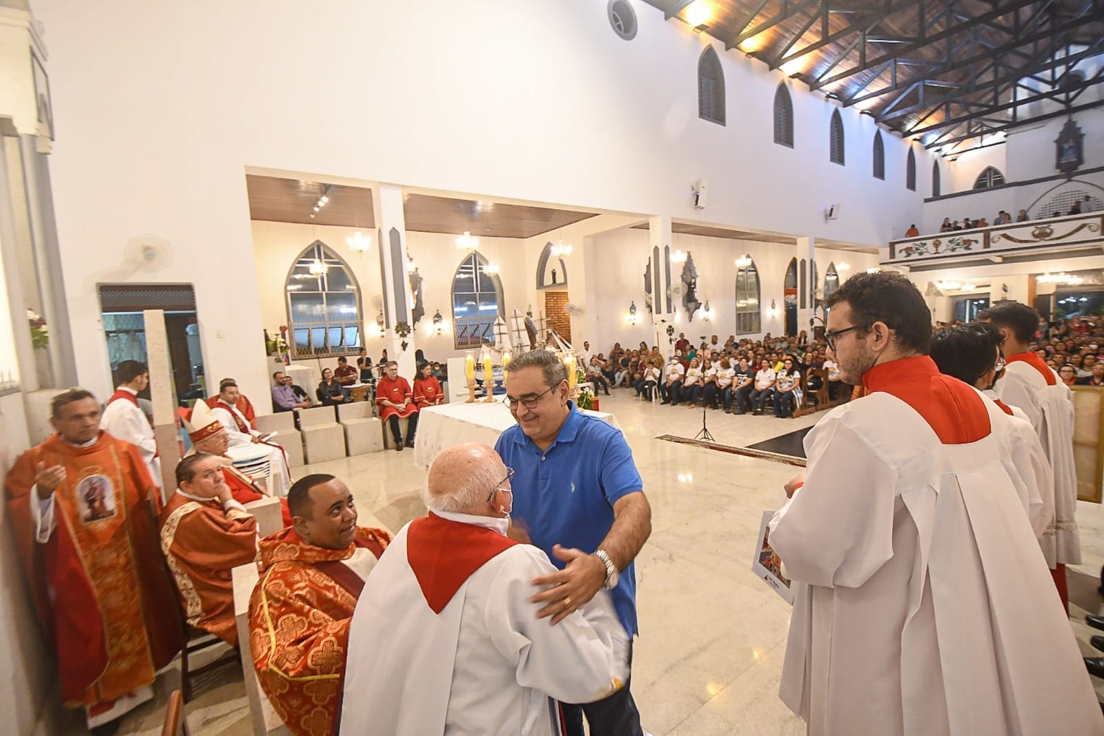 Prefeito participa de missa em celebração ao Dia de São Pedro padroeiro do Alecrim