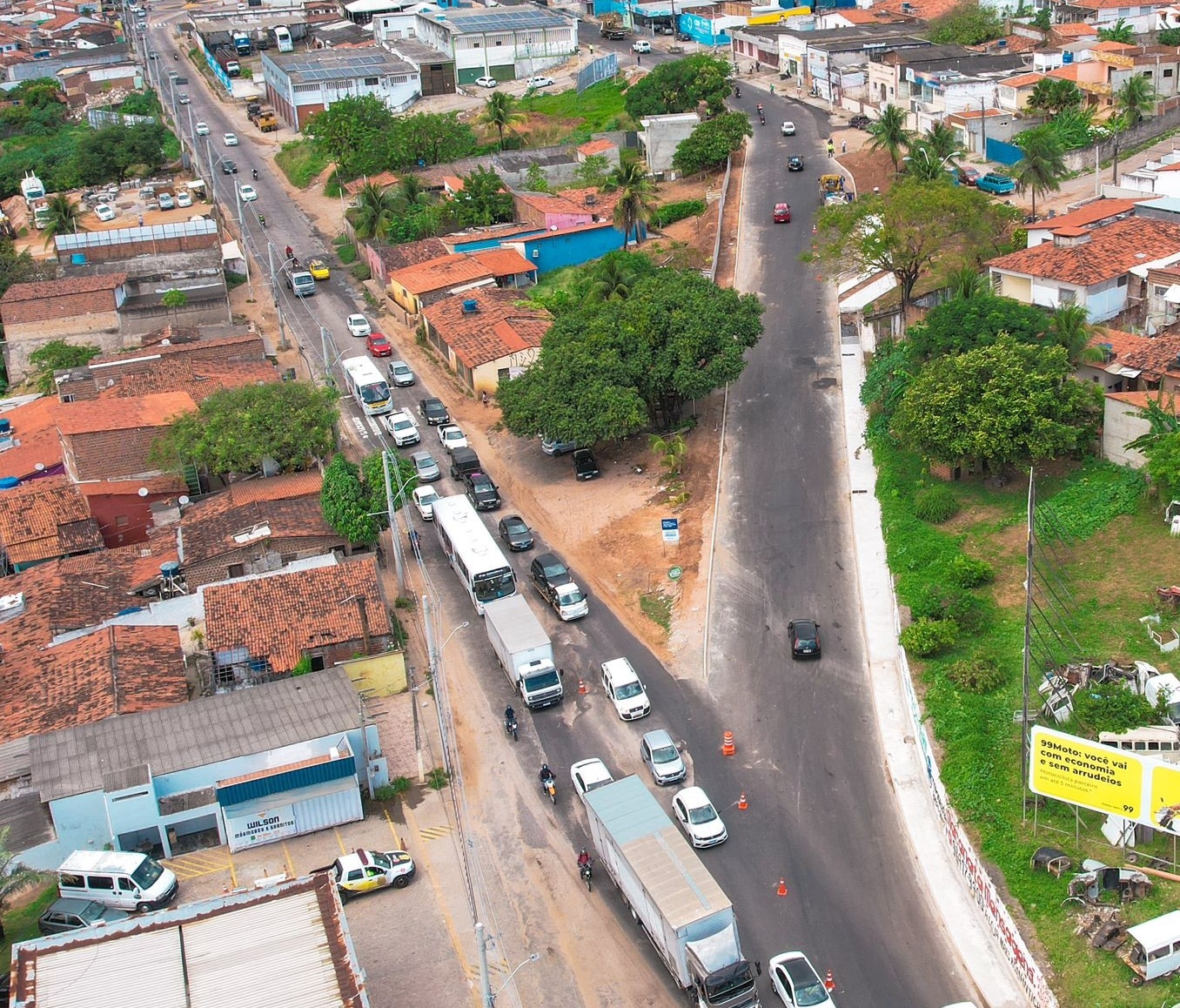 Trânsito na Felizardo Moura passará por nova interdição a partir da próxima quarta-feira, 30