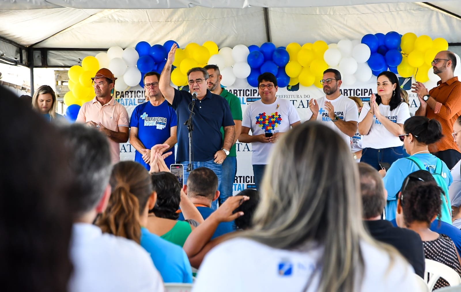 Bairro das Rocas sediou a terceira edição do ano do programa Participa Natal