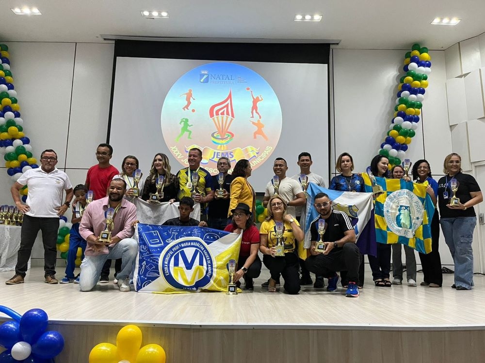 Escola M. Professora Maria Madalena Andrade é bicampeã dos JEMs