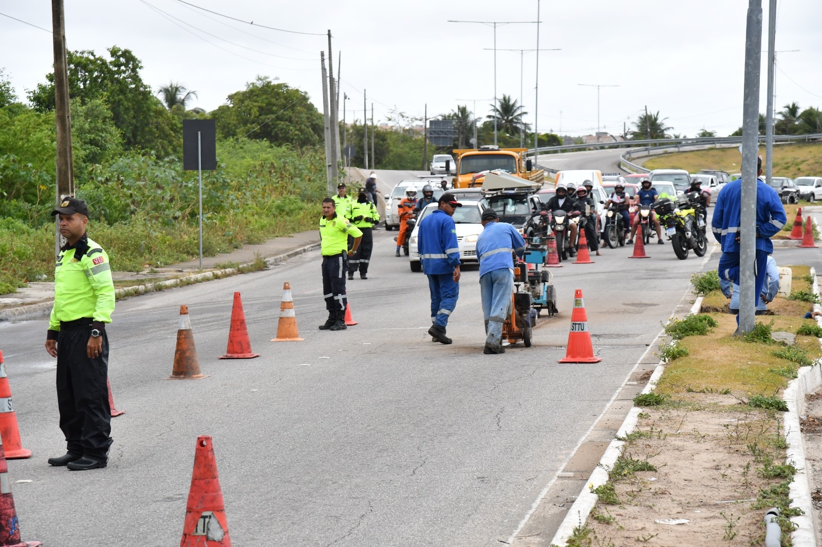 Prefeitura interdita parte da Ponte Newton Navarro para garantir acesso à Zona Norte  