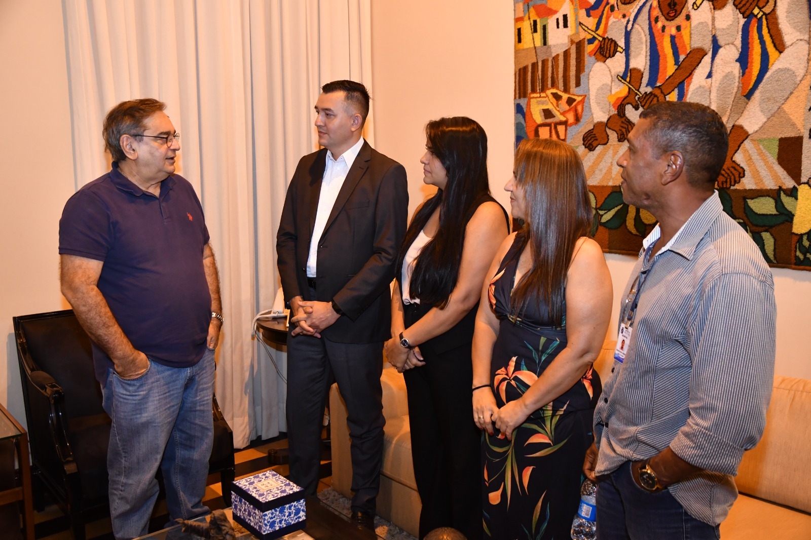 Prefeito se reúne com Bispo da Igreja Mundial do Poder de Deus