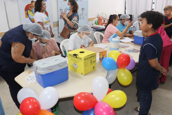 SMS Natal participa do lançamento da Estratégia de Vacinação nas Escolas para 2024