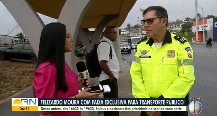 Usuários aprovam faixa exclusiva de transporte coletivo na Av. Felizardo Moura