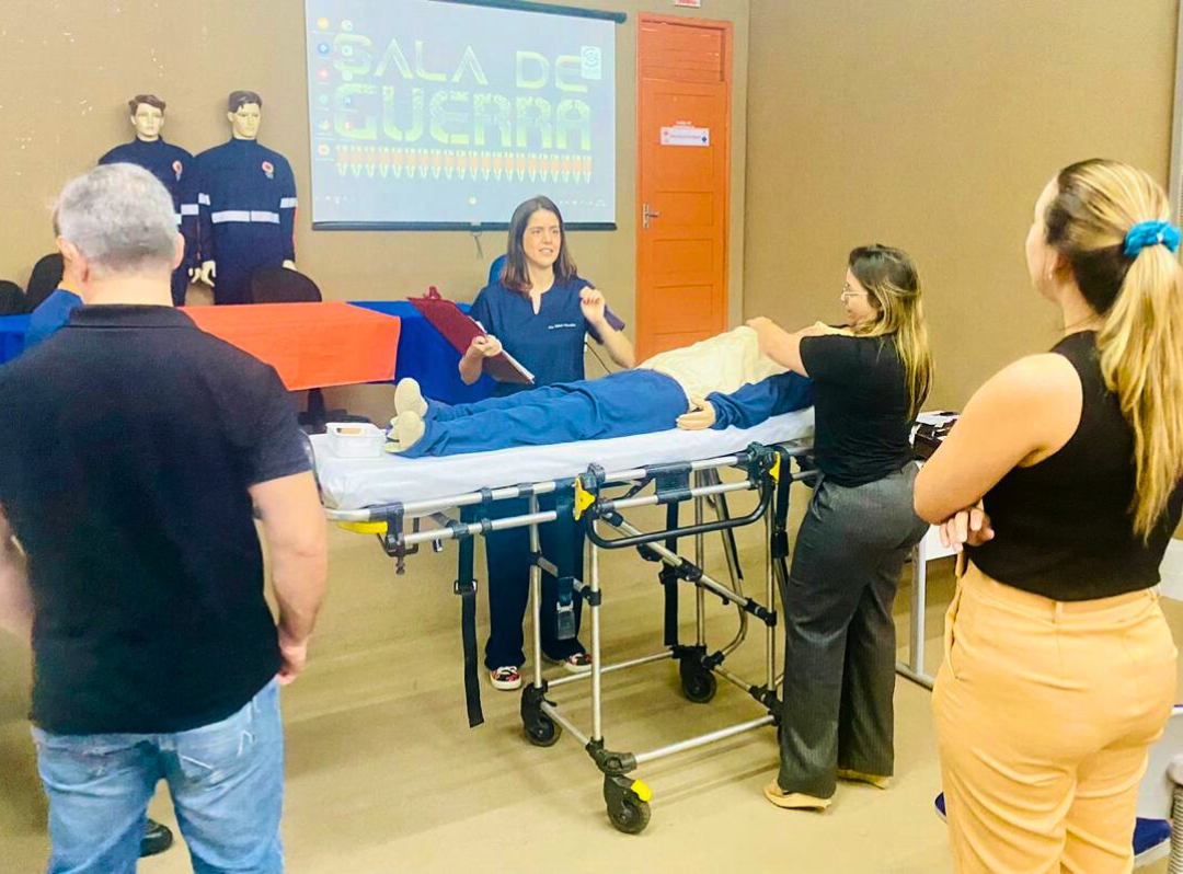 SAMU Natal realiza treinamento sobre uso de medicamento que pode auxiliar no combate a infartos 