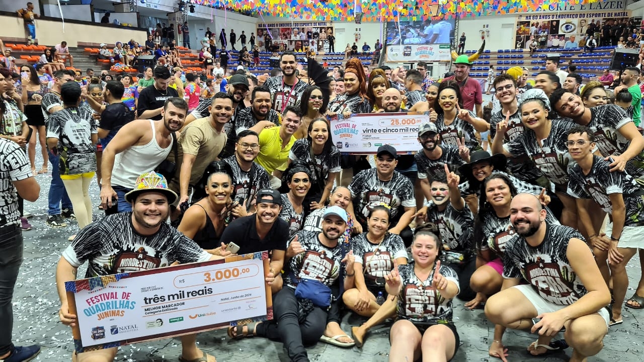 Edição 2024 do Festival de Quadrilhas de Natal define campeãs