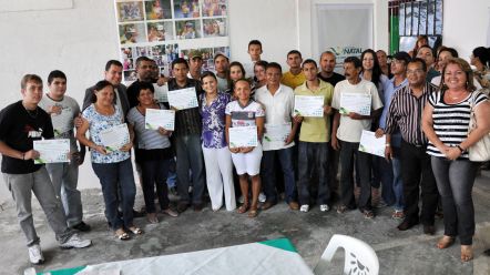 Parceria entre a Semtas e Ong Afim forma trabalhadores em cursos profissionalizantes
