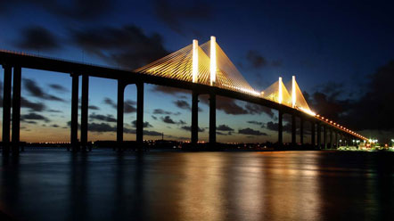 Ponte Newton Navarro ser&aacute; interditada &agrave;s 22h da sexta-feira para show pirot&eacute;cnico